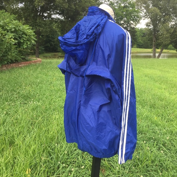Vintage Adidas Mens Full Zip Vented Windbreaker - Picture 2 of 7